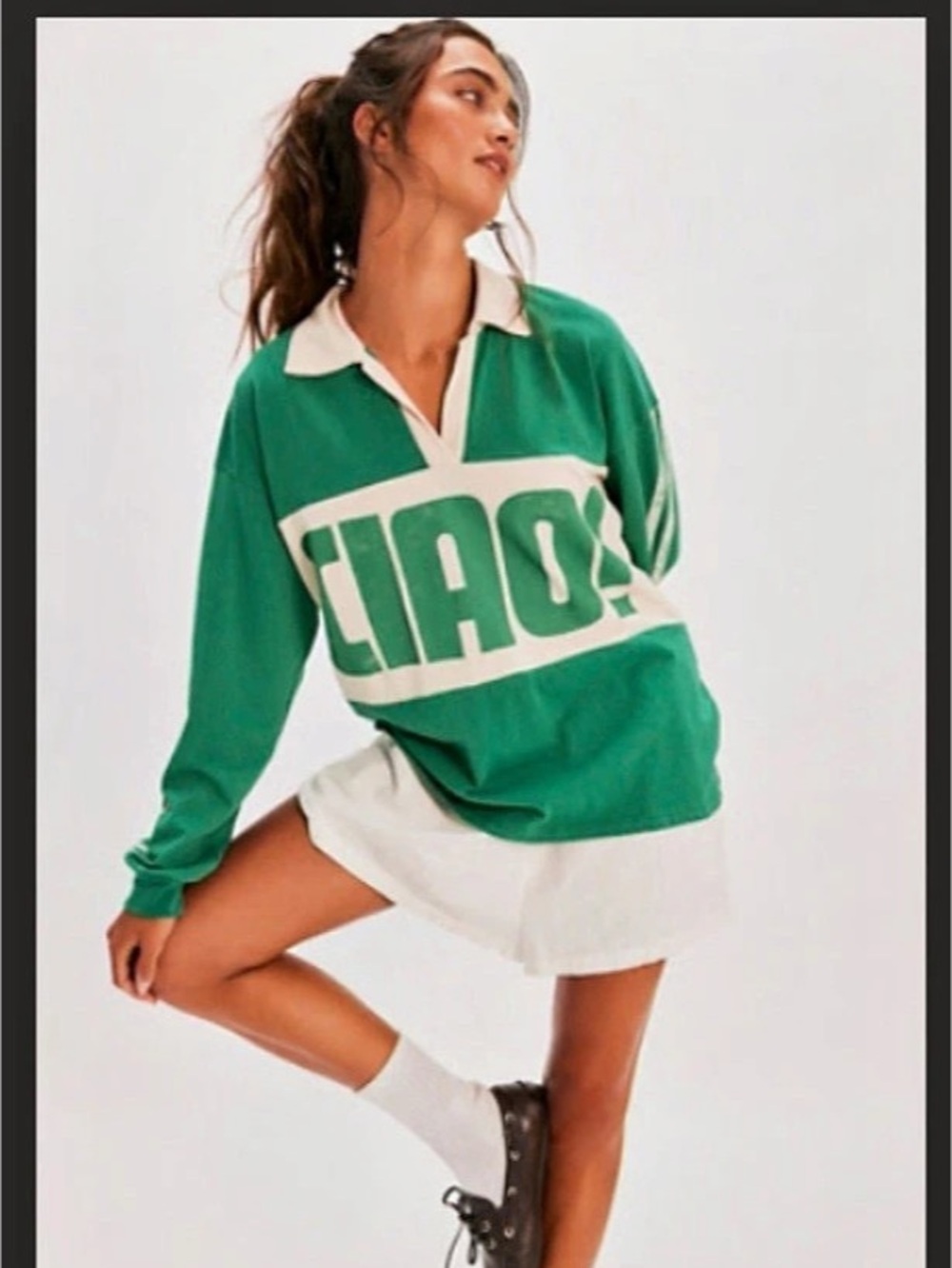Daydreamer Ciao Rugby Long Sleeve Color Block Jersey Medium